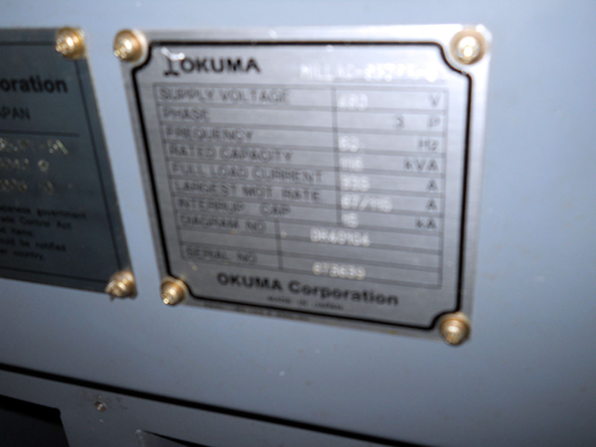 Okuma Millac 853PF-5X 5-Axis Machining Center (2008) - Image 20 of 37