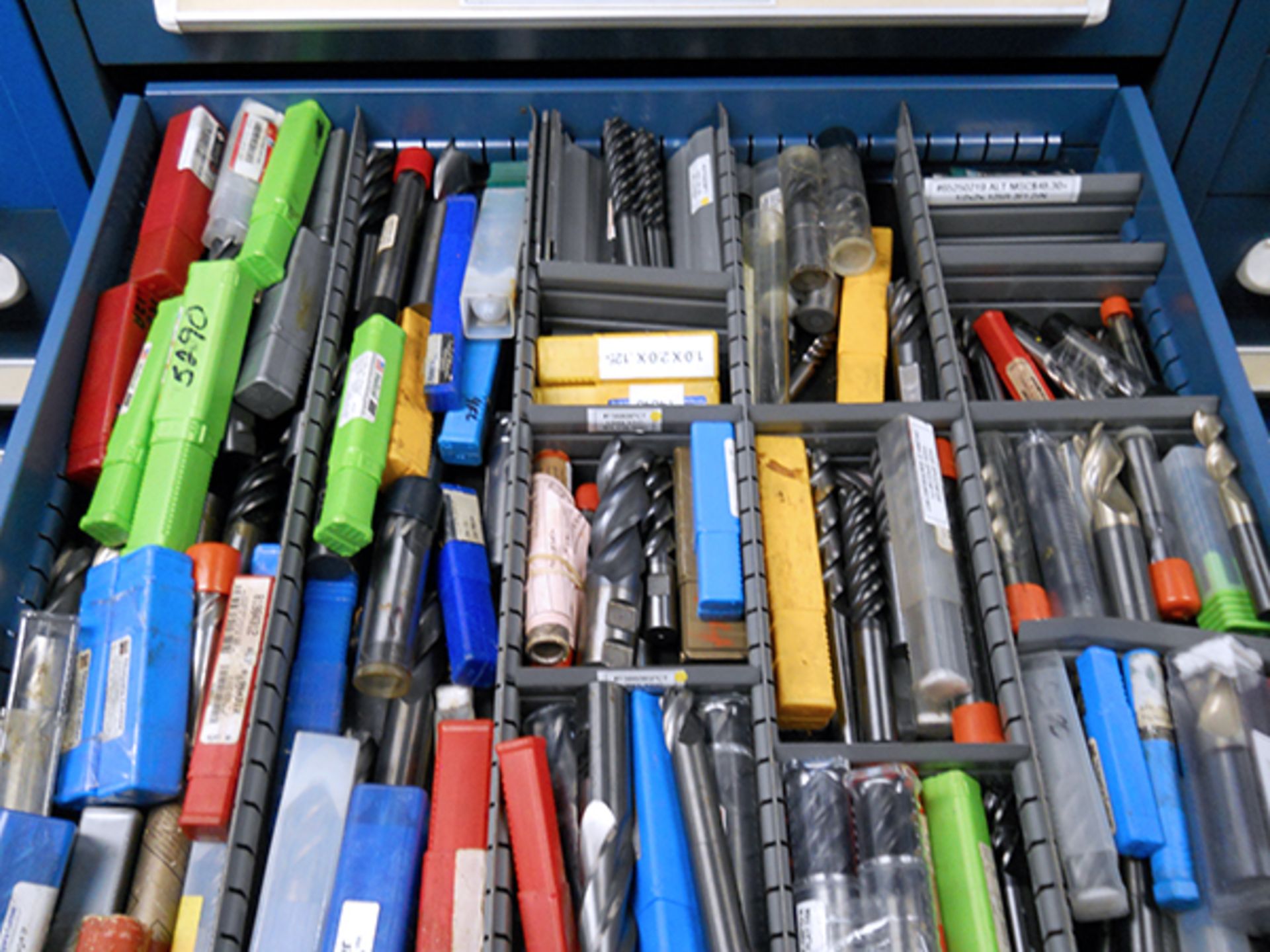 11 Drawer Vidmar Roller Bearing Storage Cabinet with Contents - Image 6 of 14