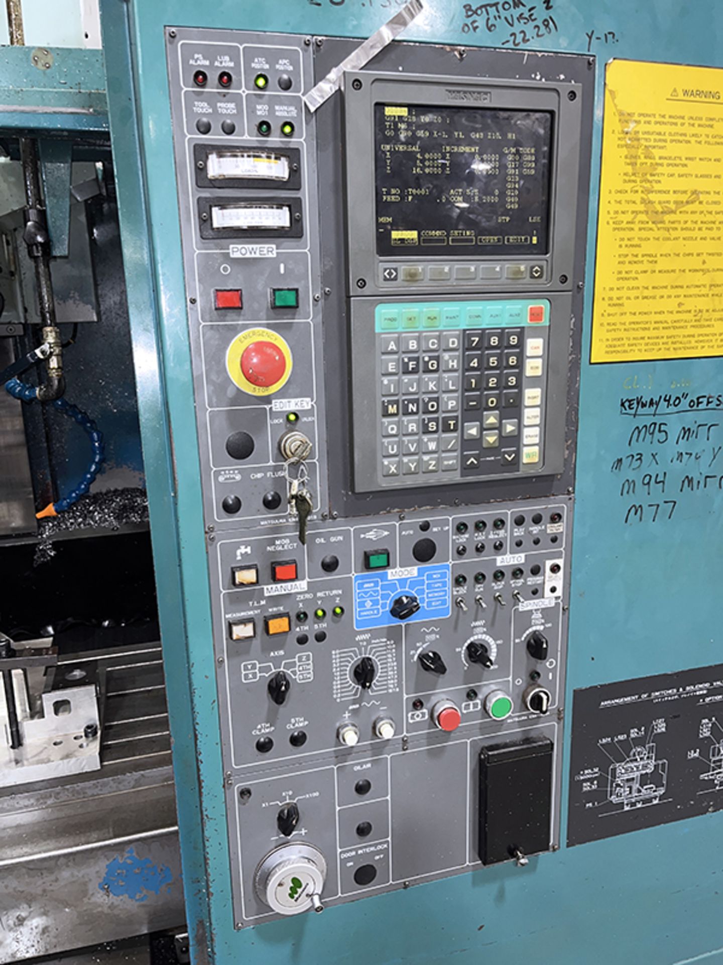 Matsuura MC-800VF CNC Vertical Machining Center - Image 6 of 13