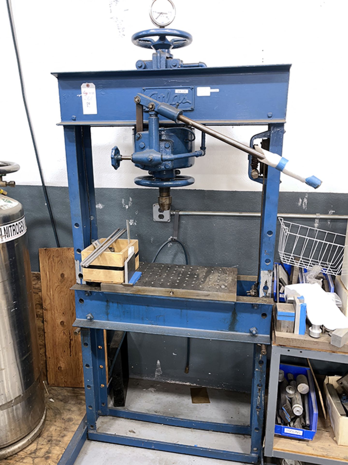 Atlas Hydraulic Shop Press - Image 5 of 9