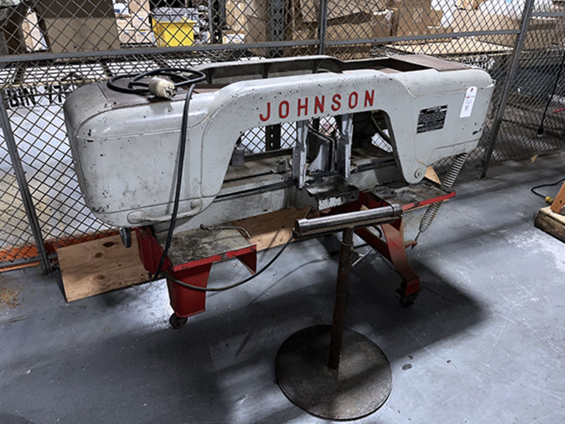 Johnson J Horizontal Bandsaw - Image 2 of 8