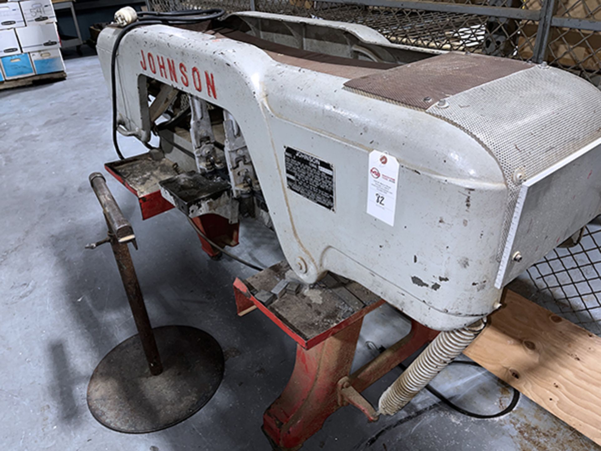 Johnson J Horizontal Bandsaw - Image 6 of 8