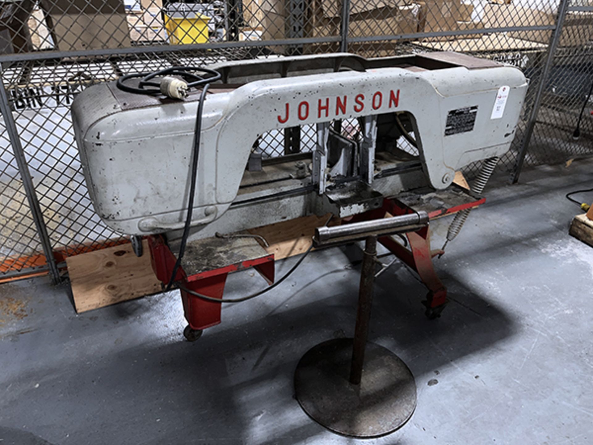 Johnson J Horizontal Bandsaw - Image 3 of 8