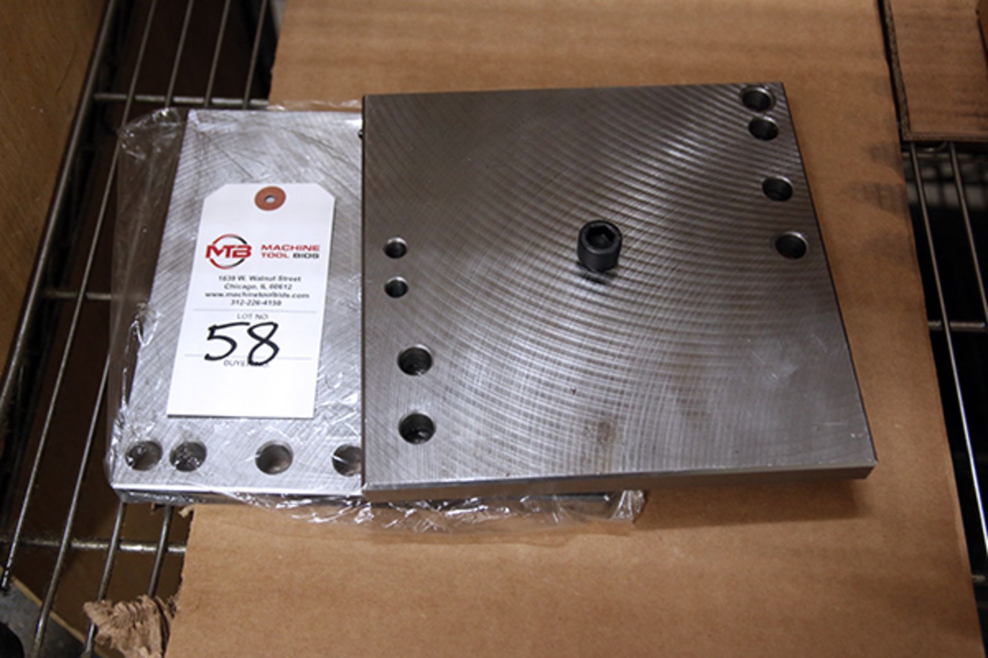 (2) Precision Steel Plates