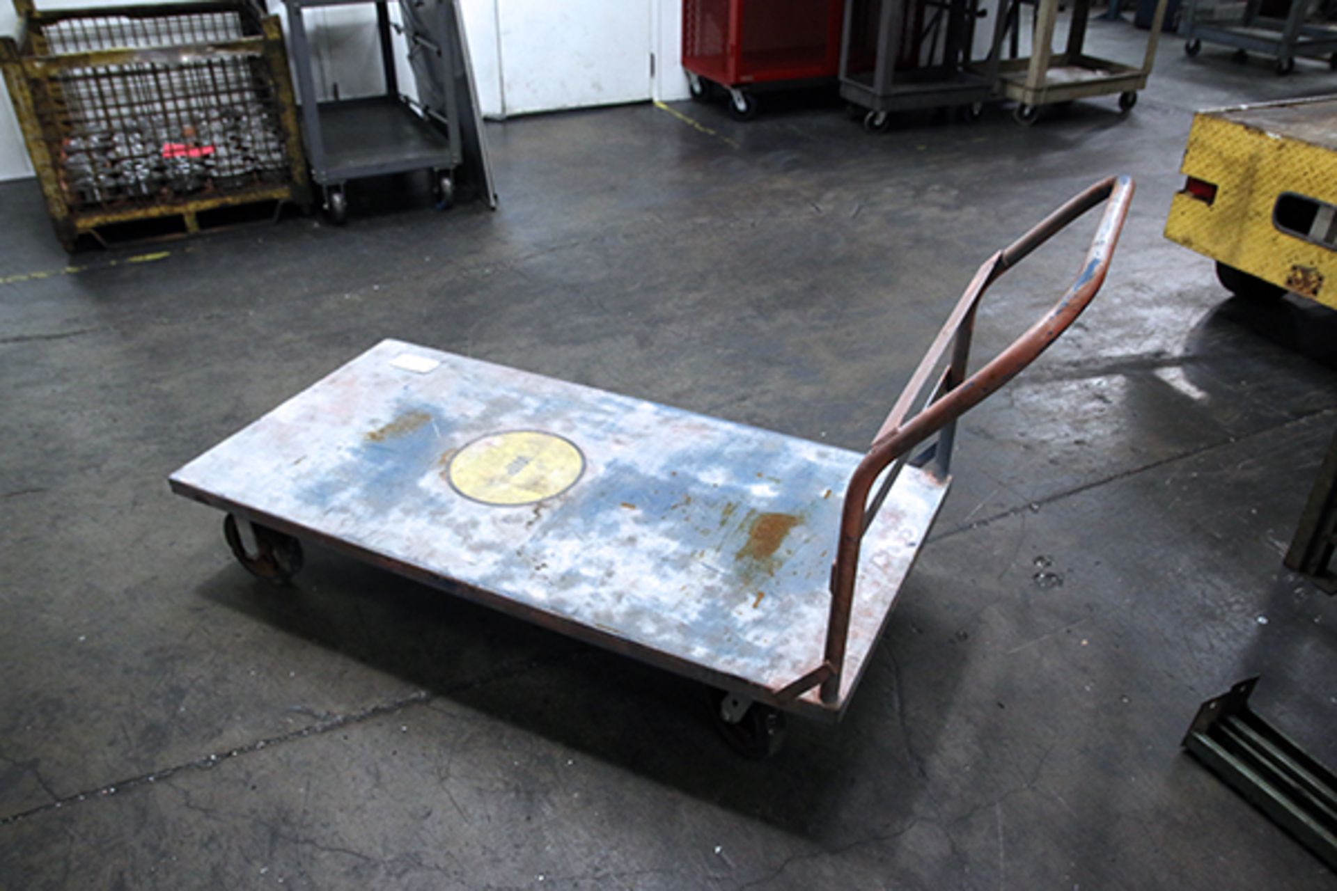 4 Wheel Metal Shop Cart