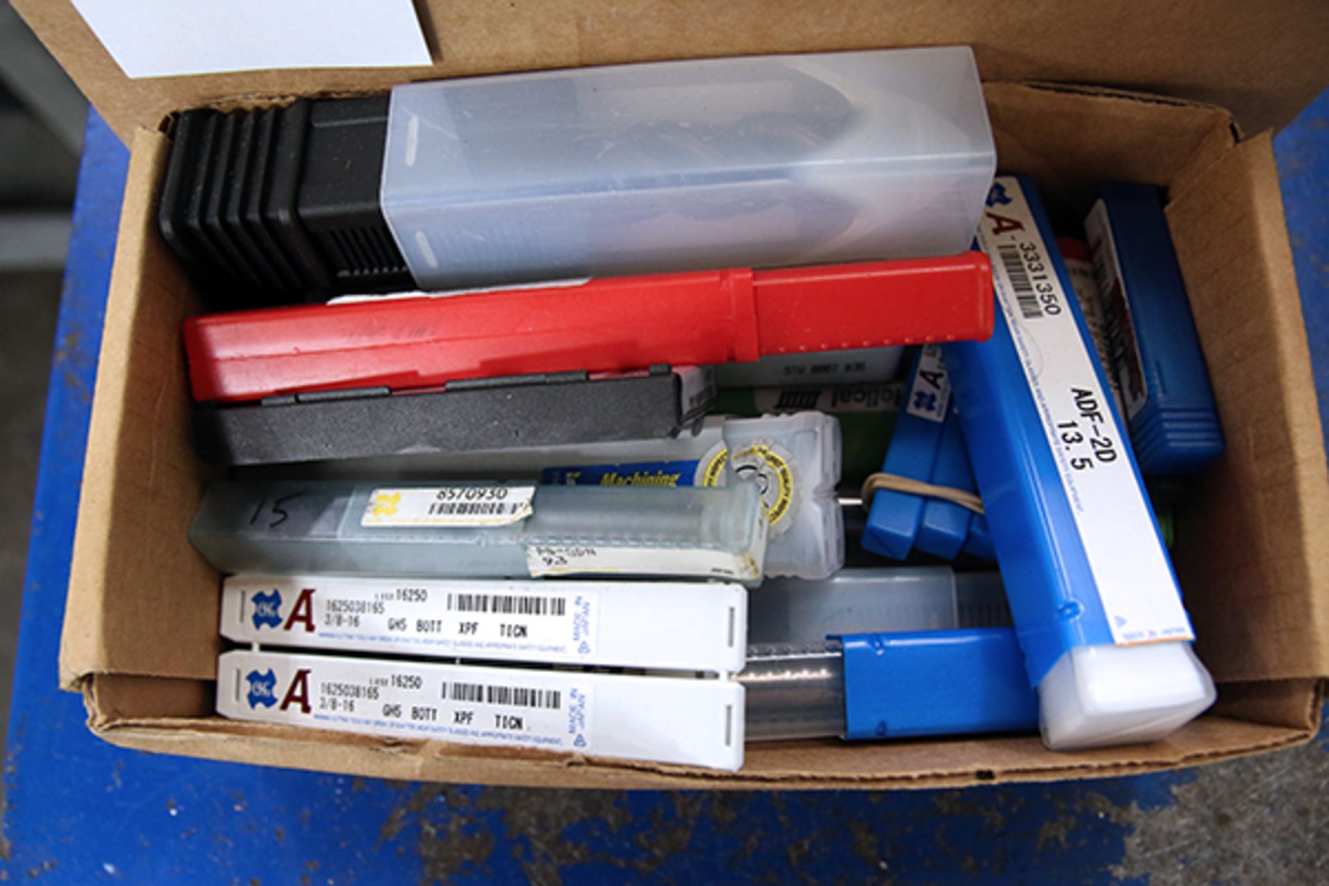 (2) Boxes/Bins of Misc. Drill Bits and Tools - Image 2 of 3
