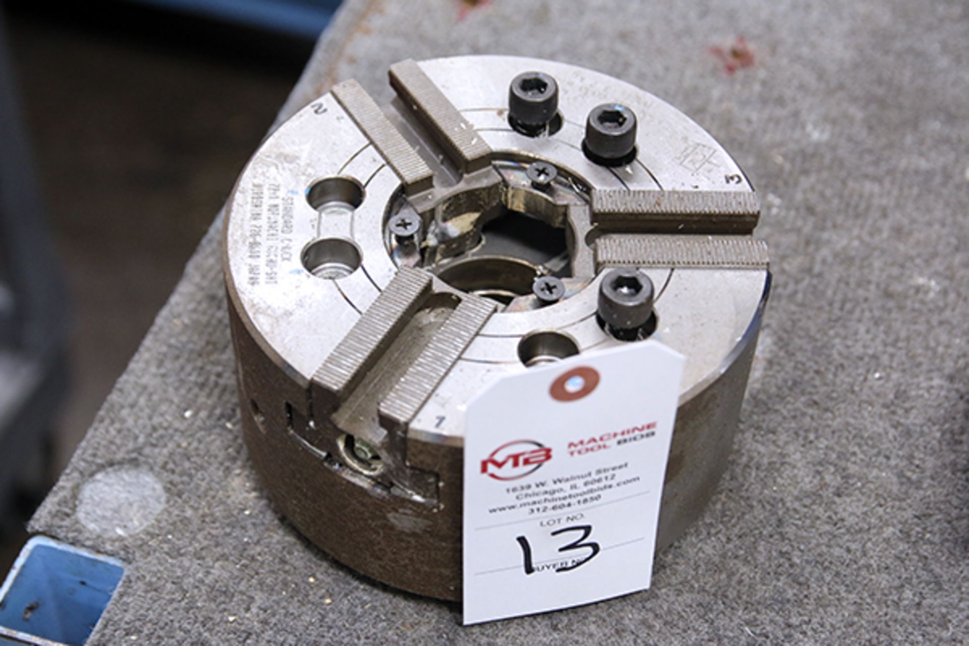 Kitagawa B-206 3 Jaw Thru Chuck