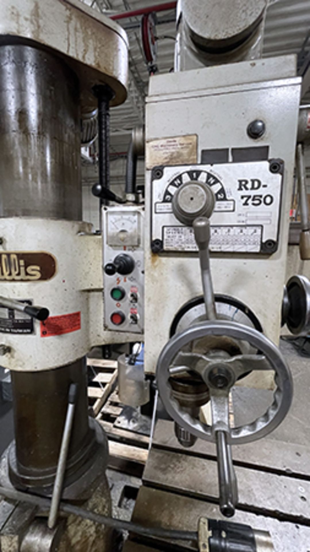 Willis RD-750 Radial Arm Drill Press - Image 4 of 5