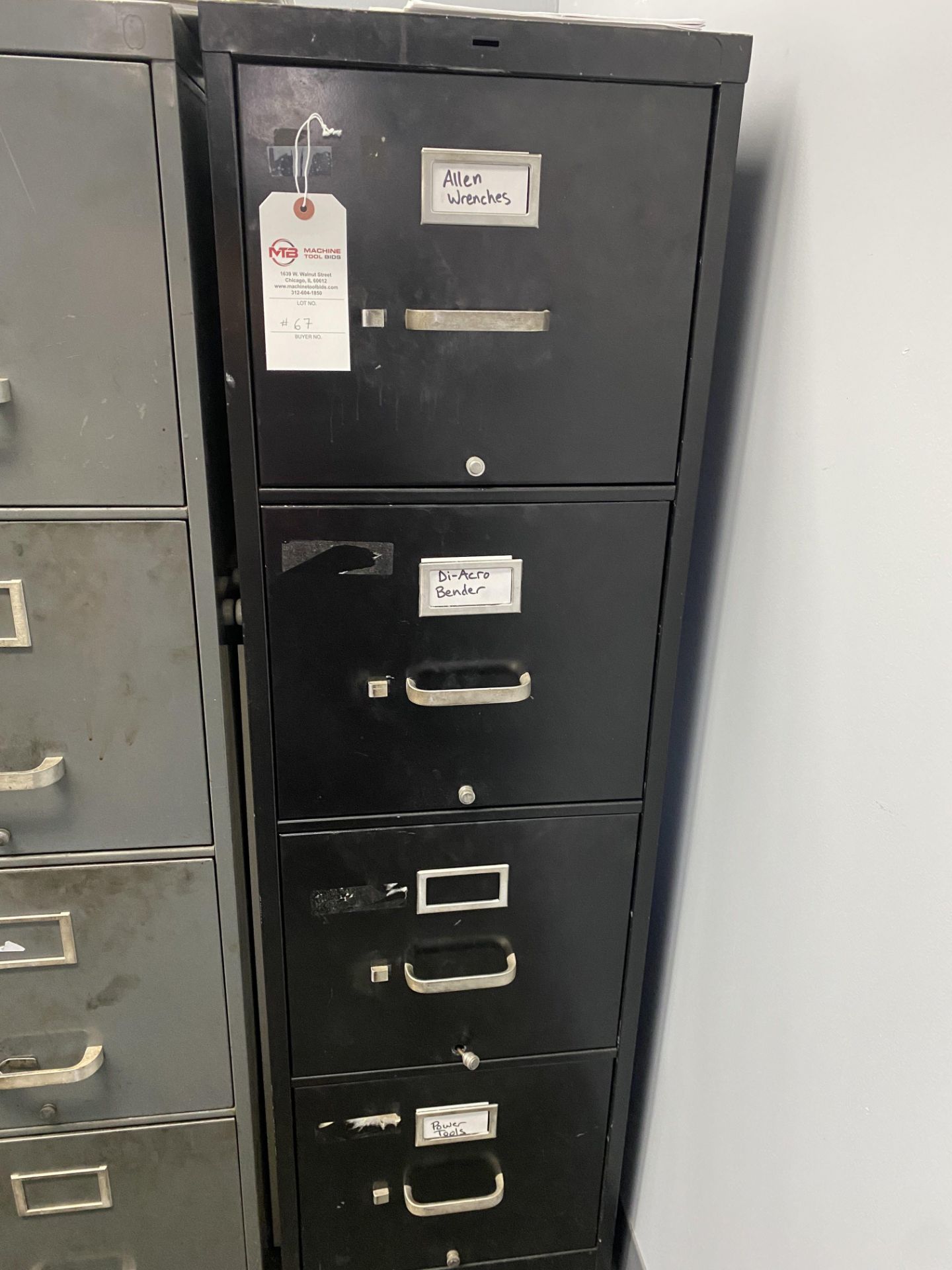 4 Drawer Metal File Cabinet