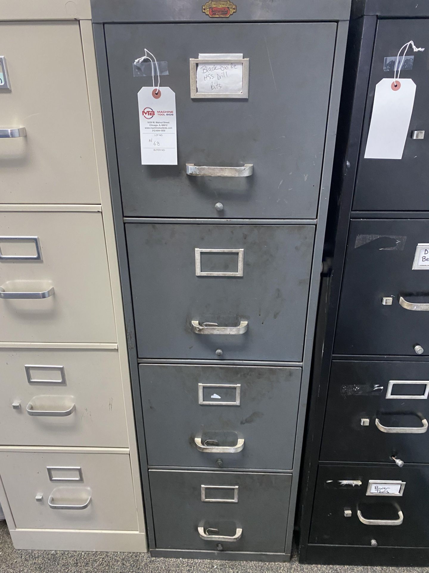 4 Drawer Metal File Cabinet