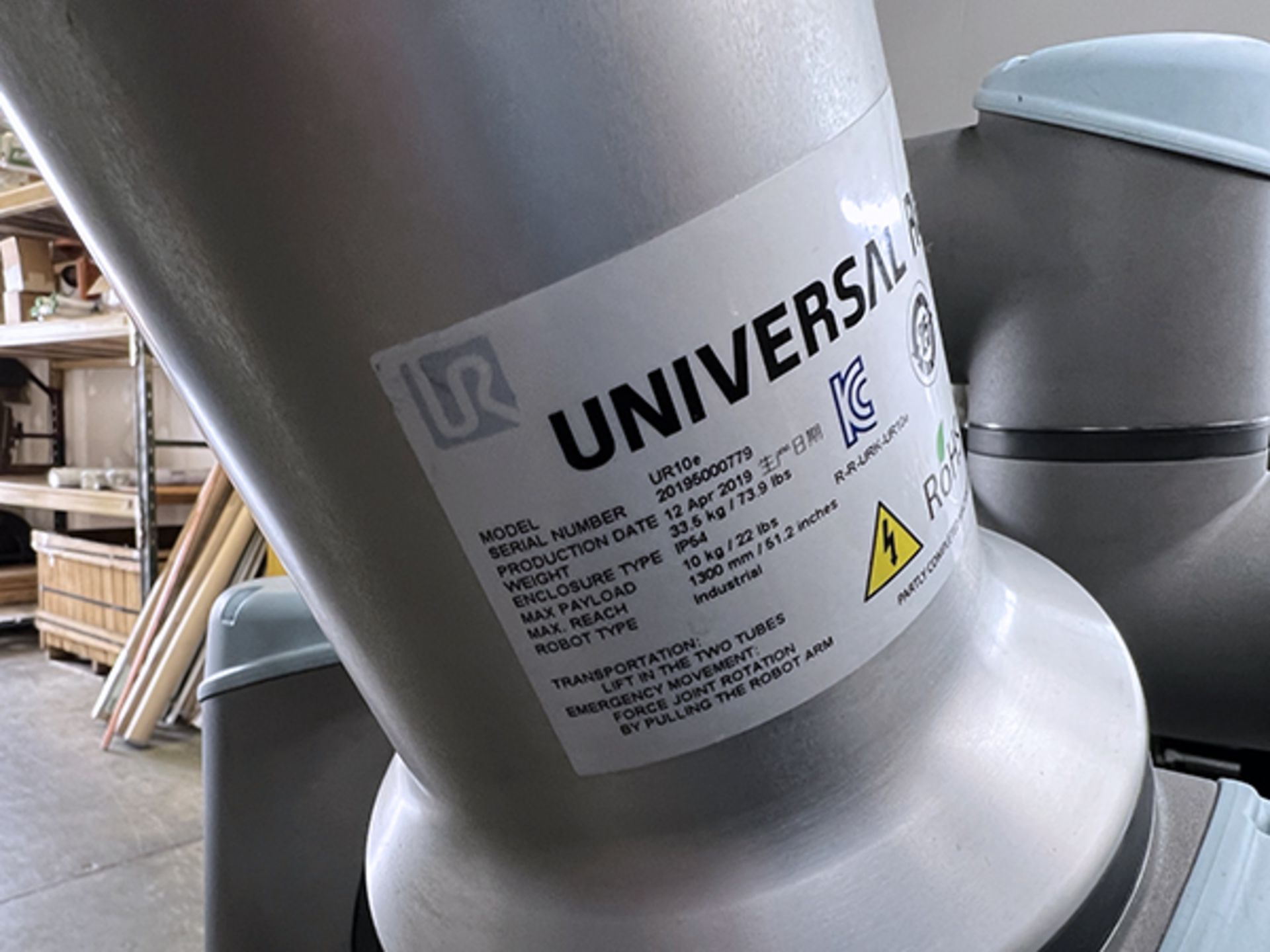 Universal Robot UR10e 6 Axis Robot (2019) - Image 10 of 12