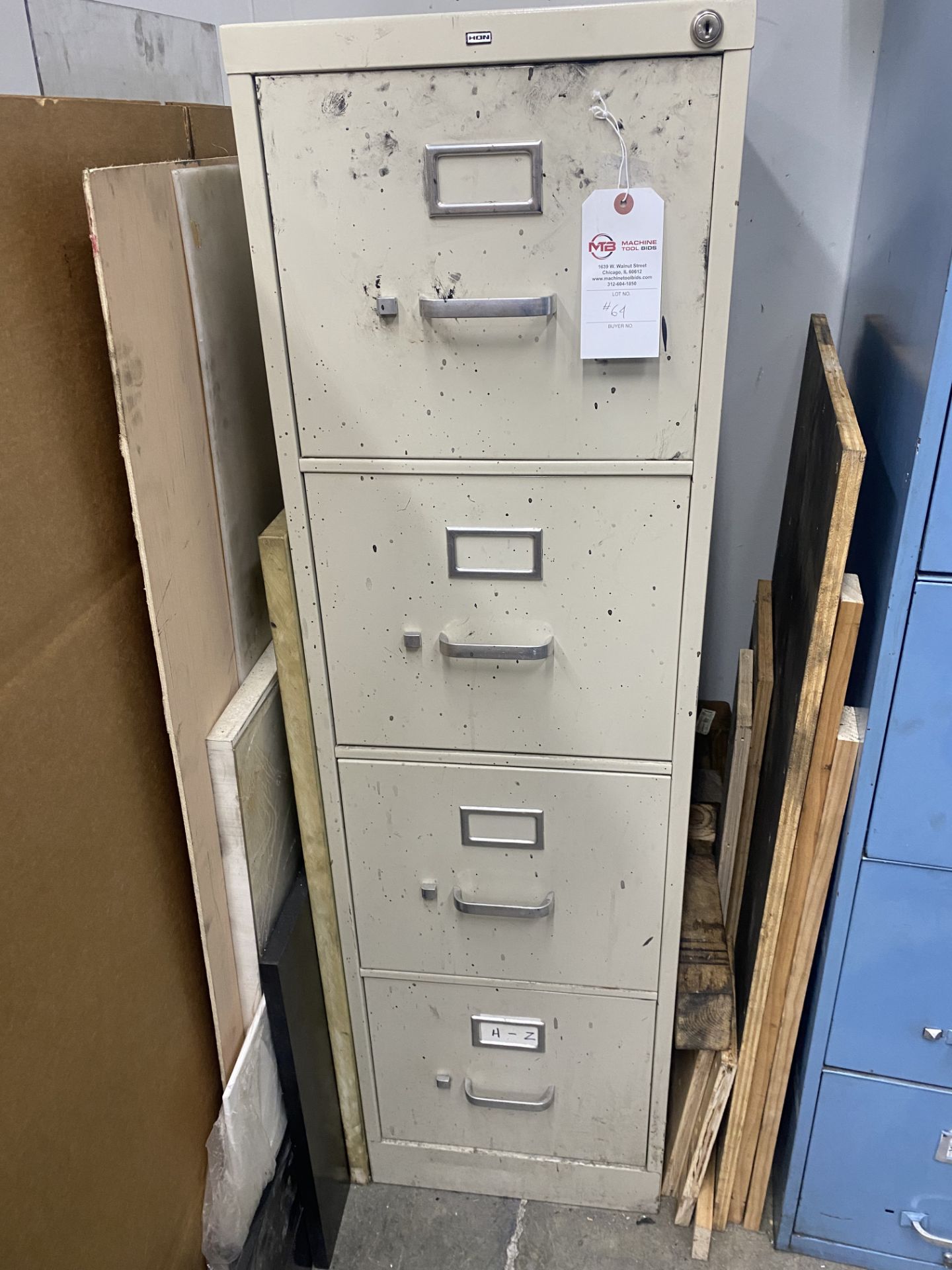 4 Drawer Metal File Cabinet