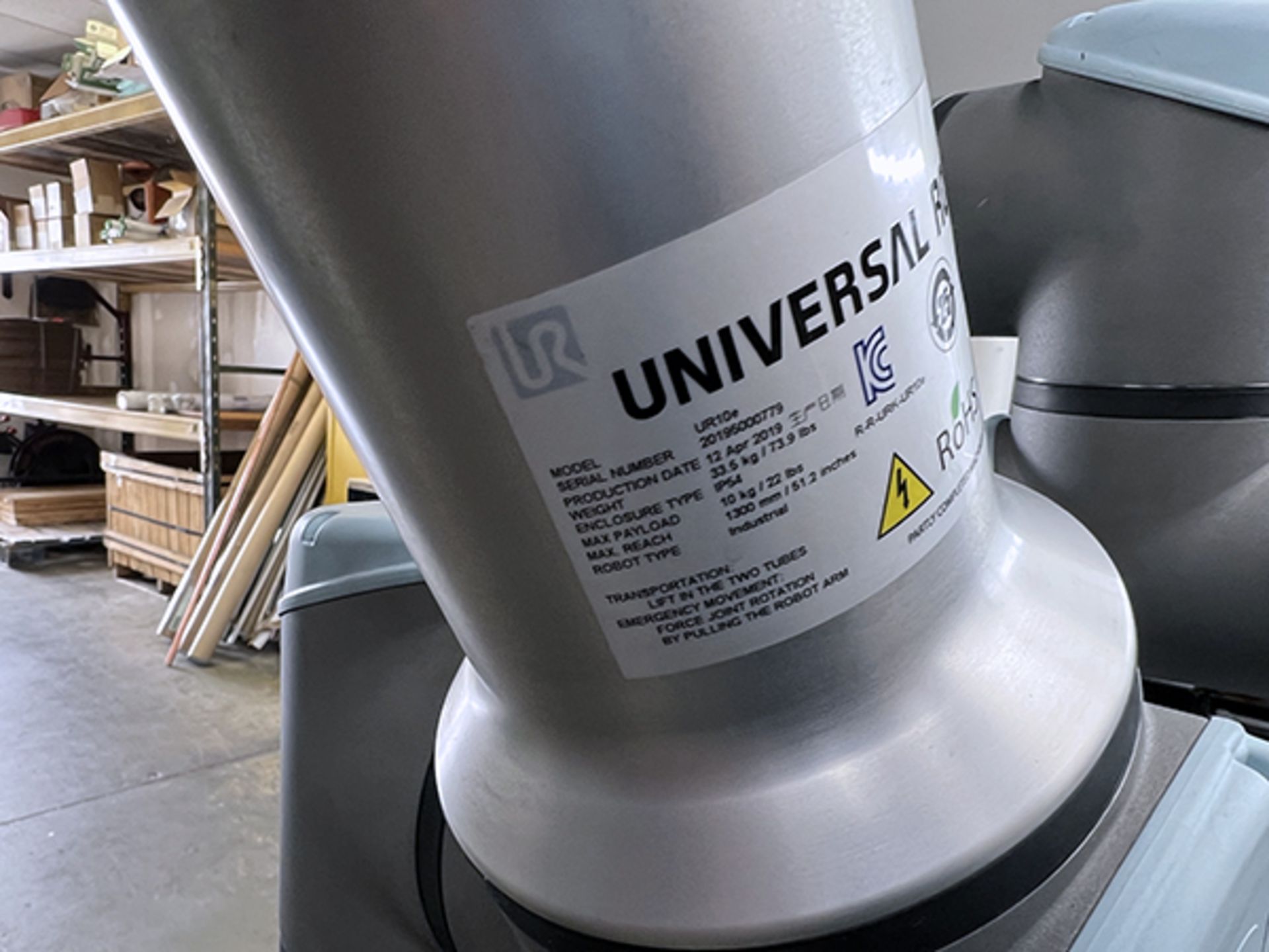 Universal Robot UR10e 6 Axis Robot (2019) - Image 9 of 12