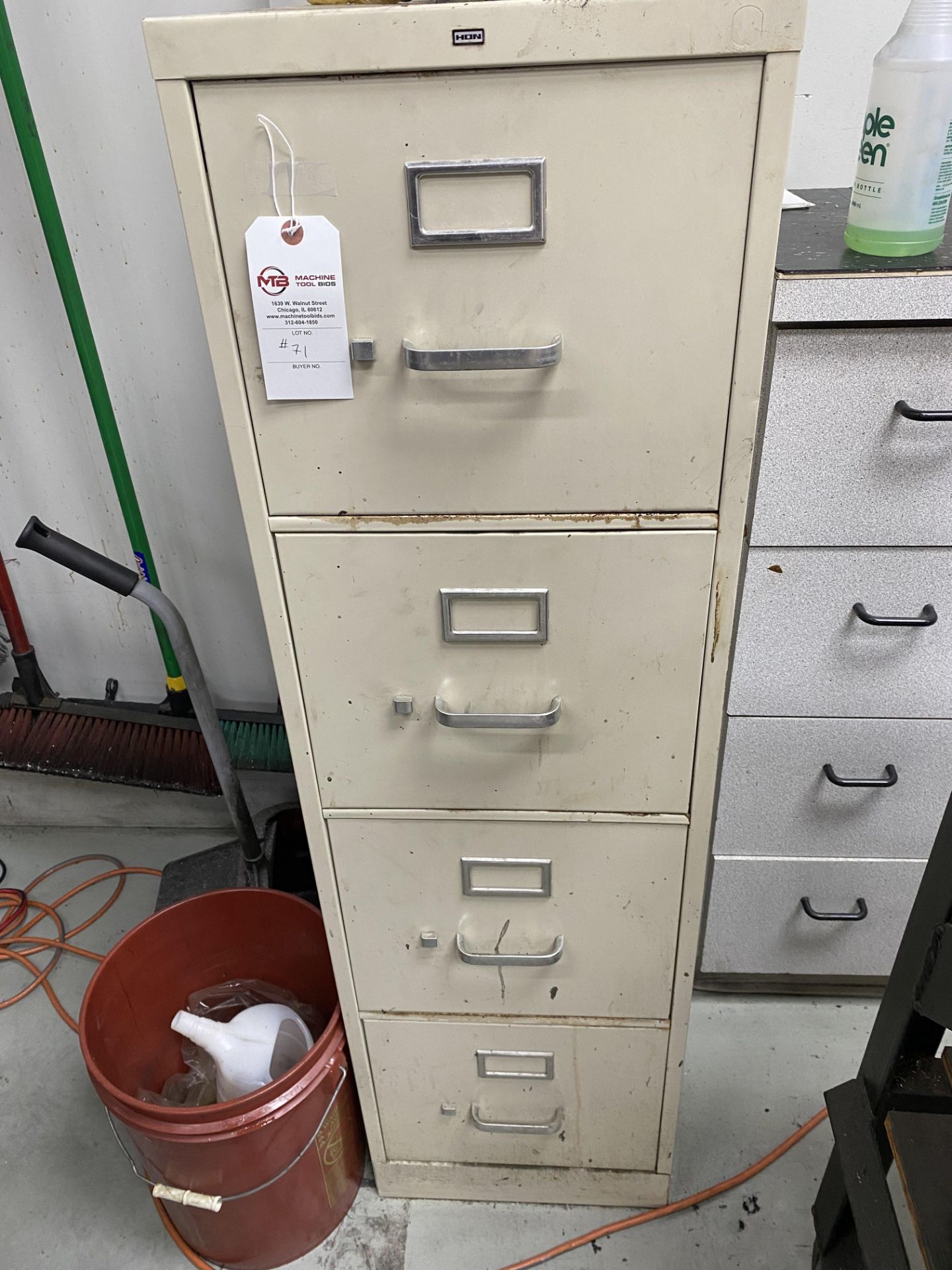 4 Drawer Metal File Cabinet