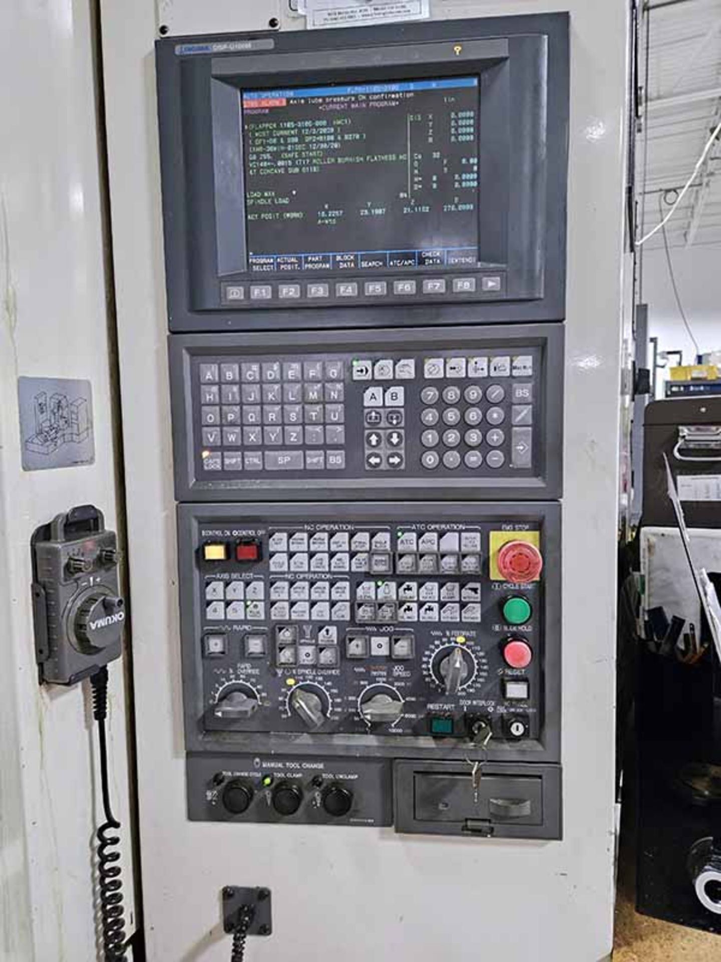 Okuma MA-40HA Horizontal Machining Center (2001) - Image 4 of 7