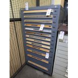 Stanley Vidmar 30" 13-Drawer Heavy Duty Parts Storage Cabinet
