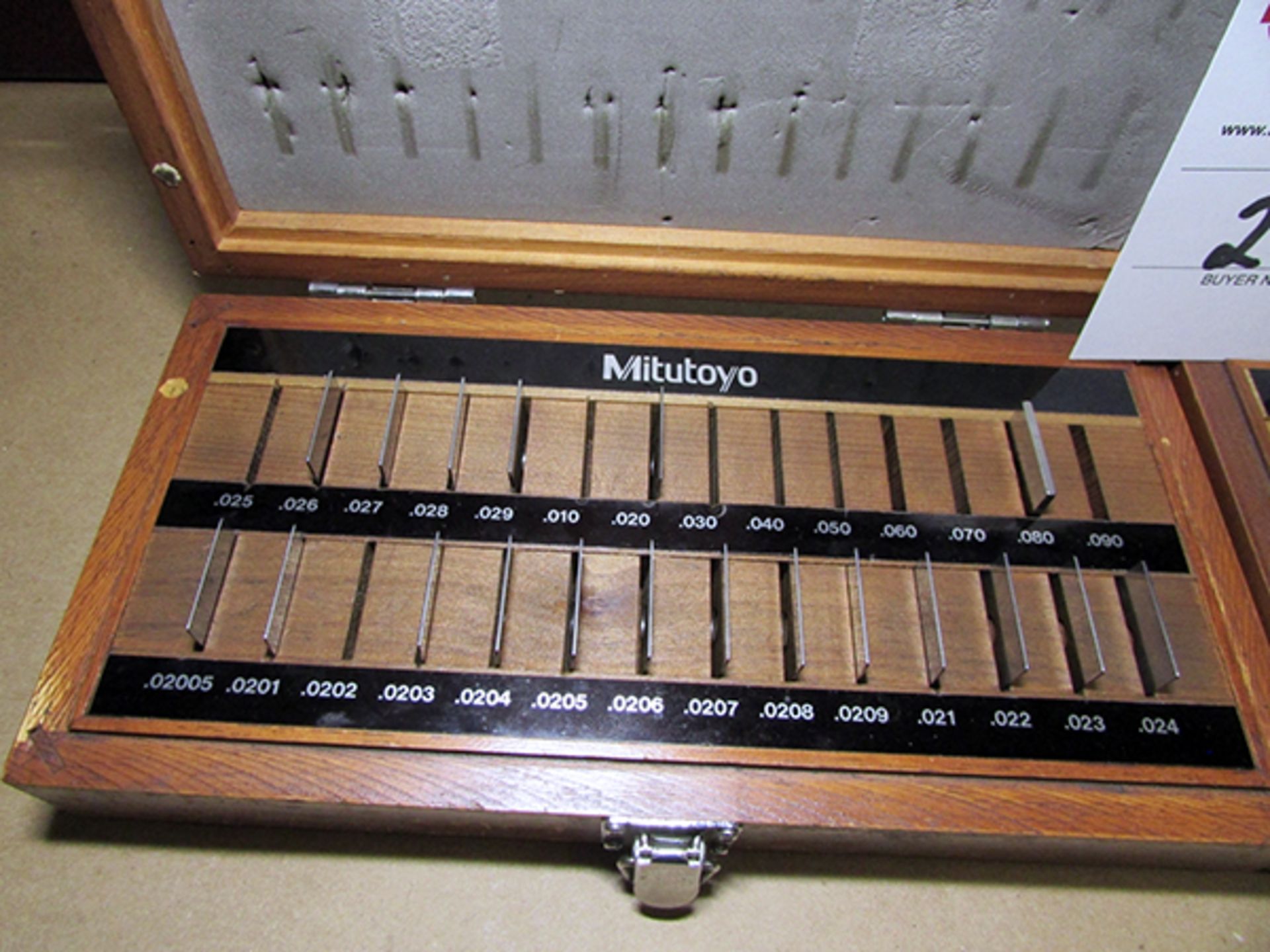 (2) Mitutoyo Gage Block Sets - Image 3 of 3