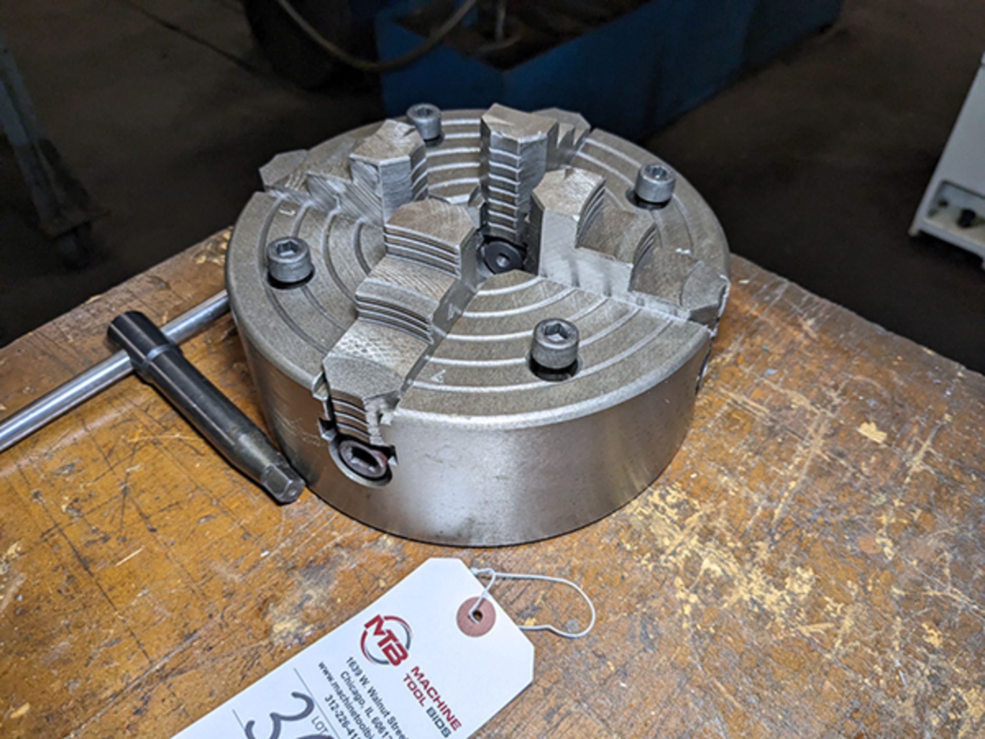 8" 4-Jaw Chuck - Image 2 of 2