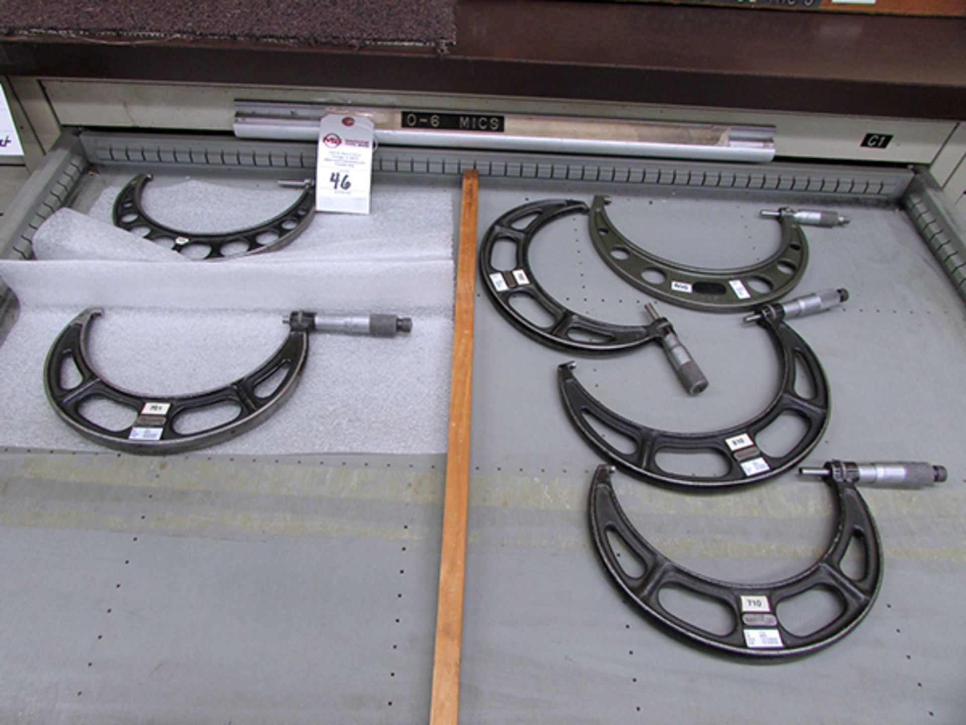 (24) 0-8" Micrometers in 2 Cabinet Drawers - Image 3 of 3