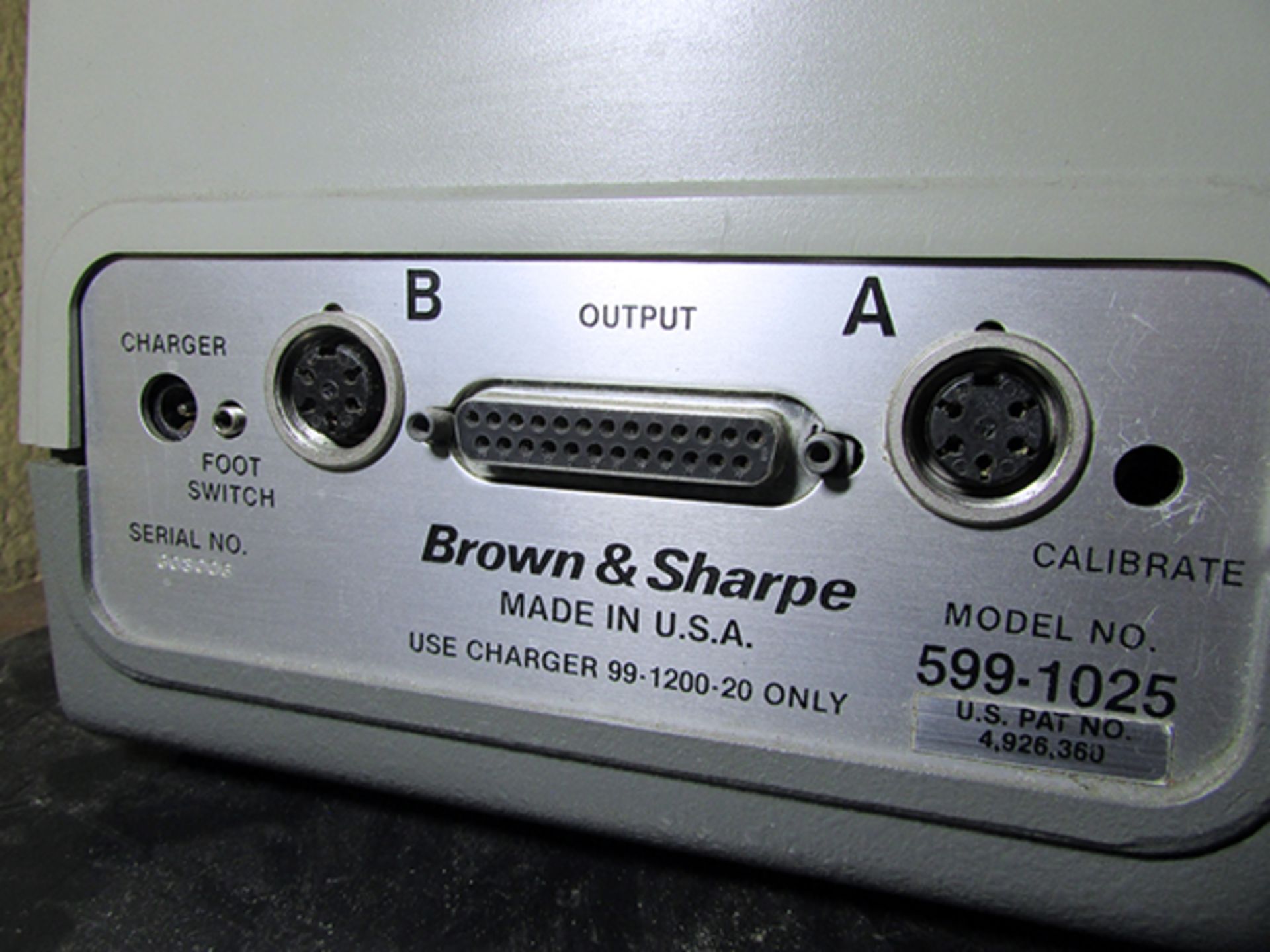 Brown & Sharpe 1025 Digital Indicator Display Unit - Image 6 of 6