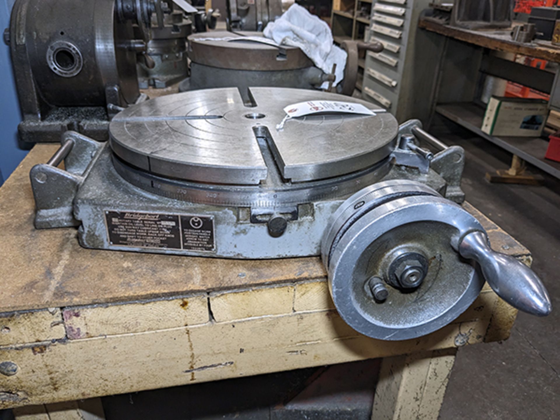 Bridgeport 15" Rotary Indexing Table - Image 5 of 6