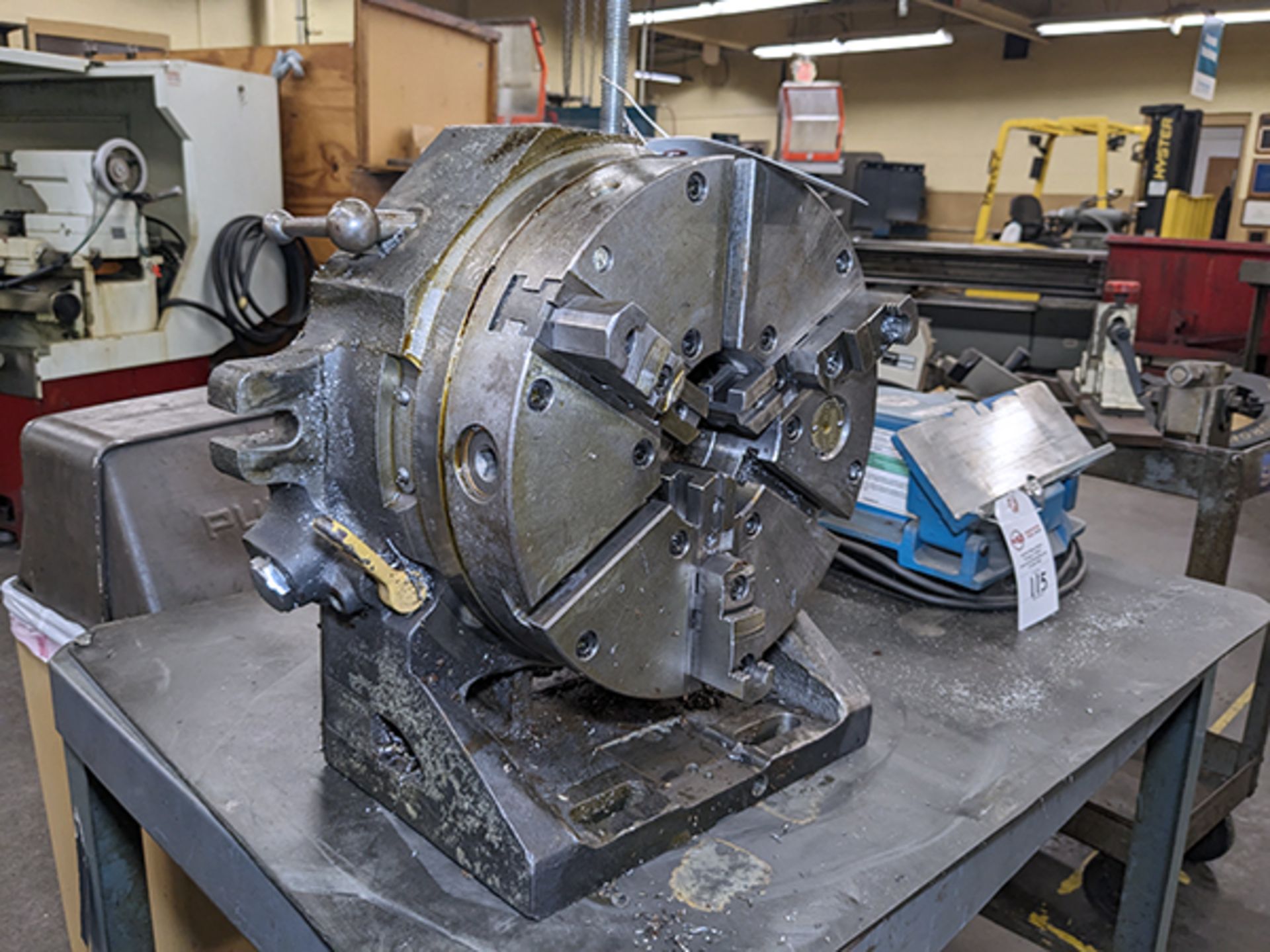 Cushman 12" 3-Jaw Rotary Indexing Table - Image 4 of 6