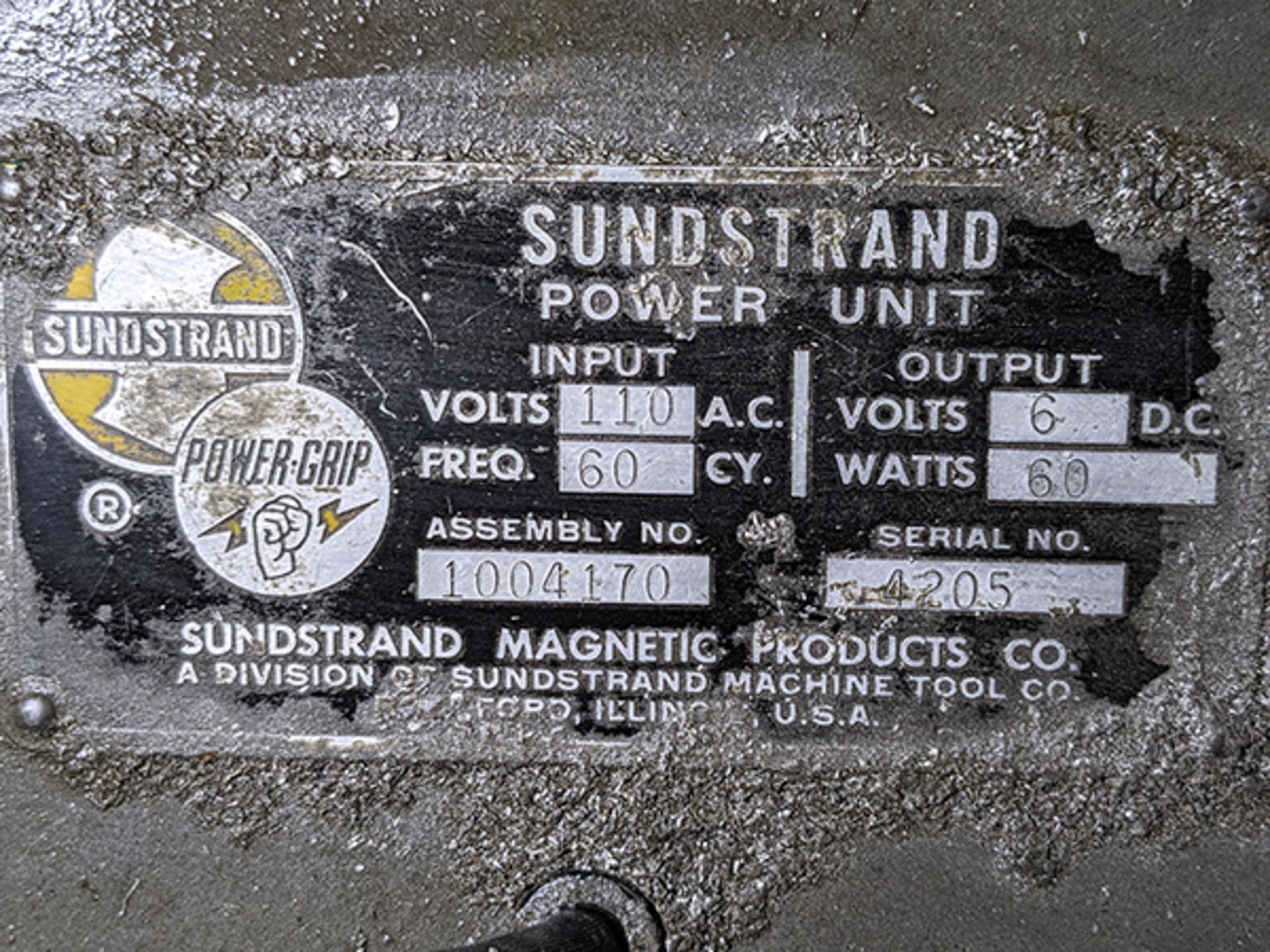 Sunstrand DC Magnetic Chuck Controller - Image 5 of 5