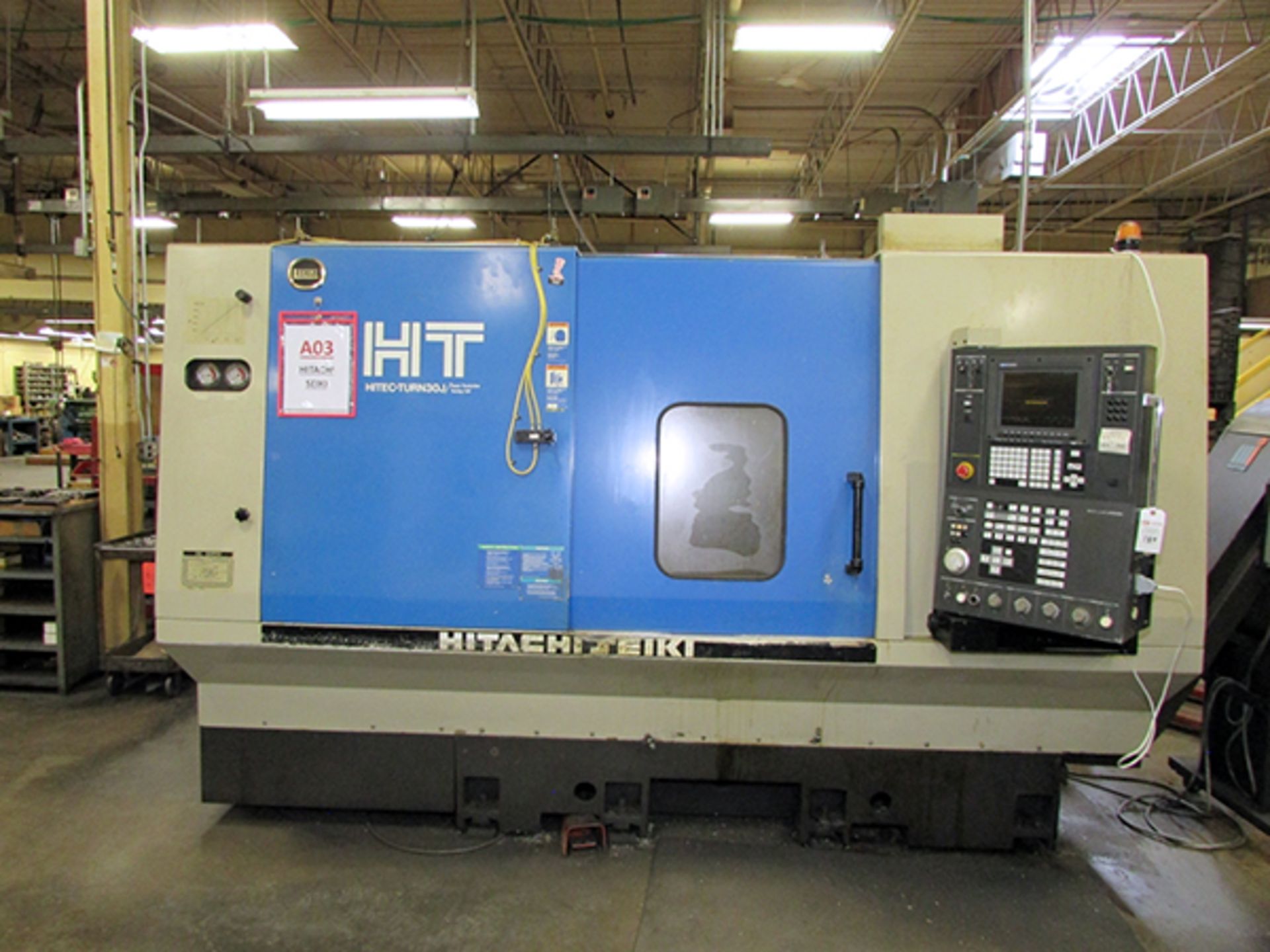 Hitachi Seiki Hitec-Turn 30J CNC Turning Center. 12