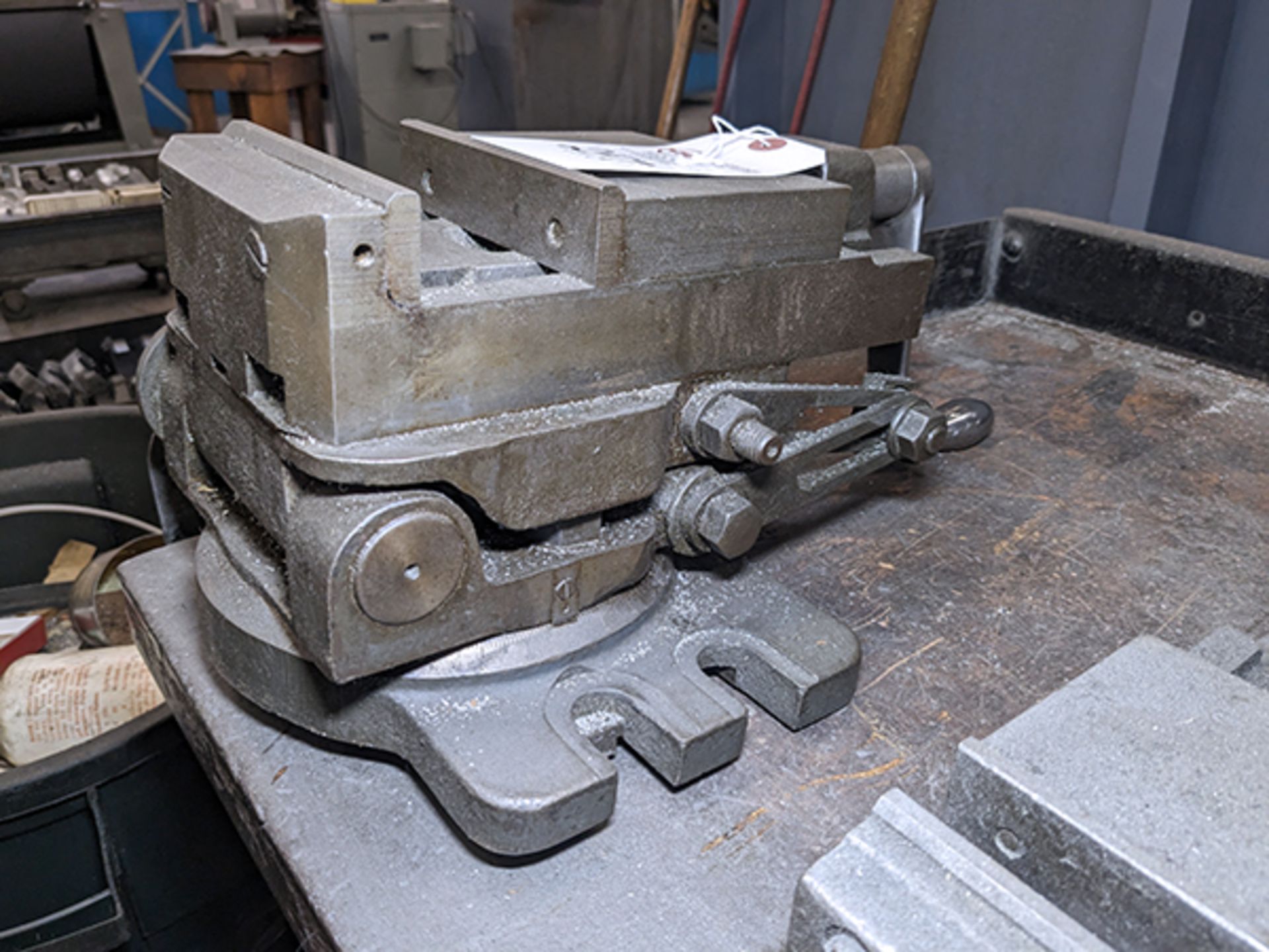 5" Adjustable Angle Vise with Rotary Base - Image 3 of 6