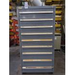 Stanley Vidmar 9-Drawer Heavy Duty Storage Cabinet