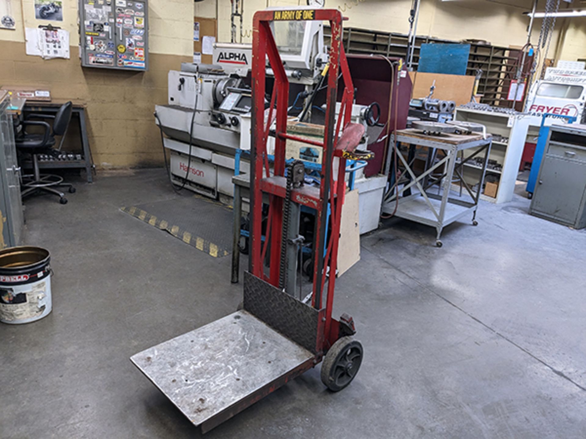 Foot Pedal Hydraulic Walk-Behind Stacker - Image 2 of 4
