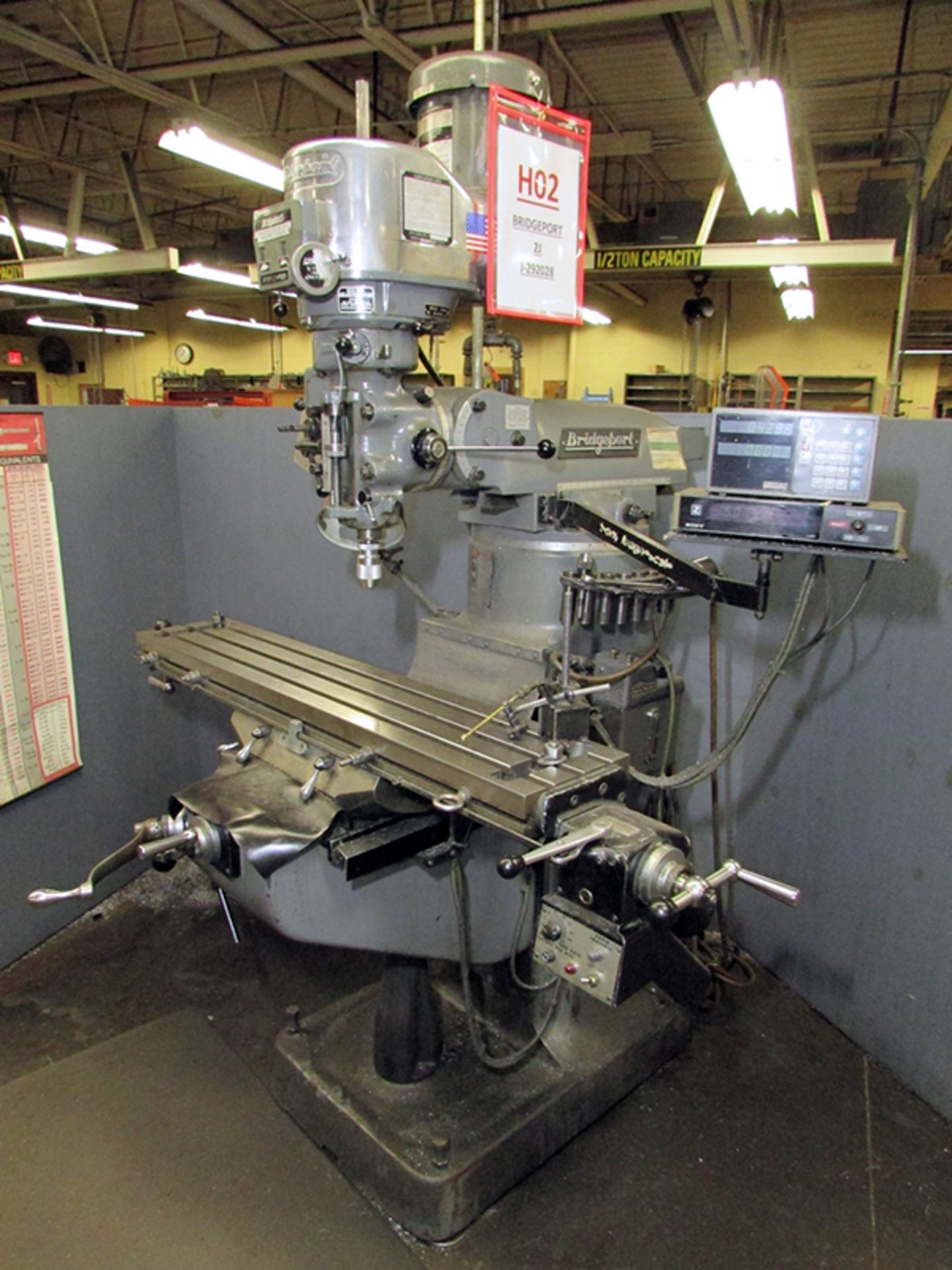 Bridgeport Vertical Milling Machine - Image 3 of 15
