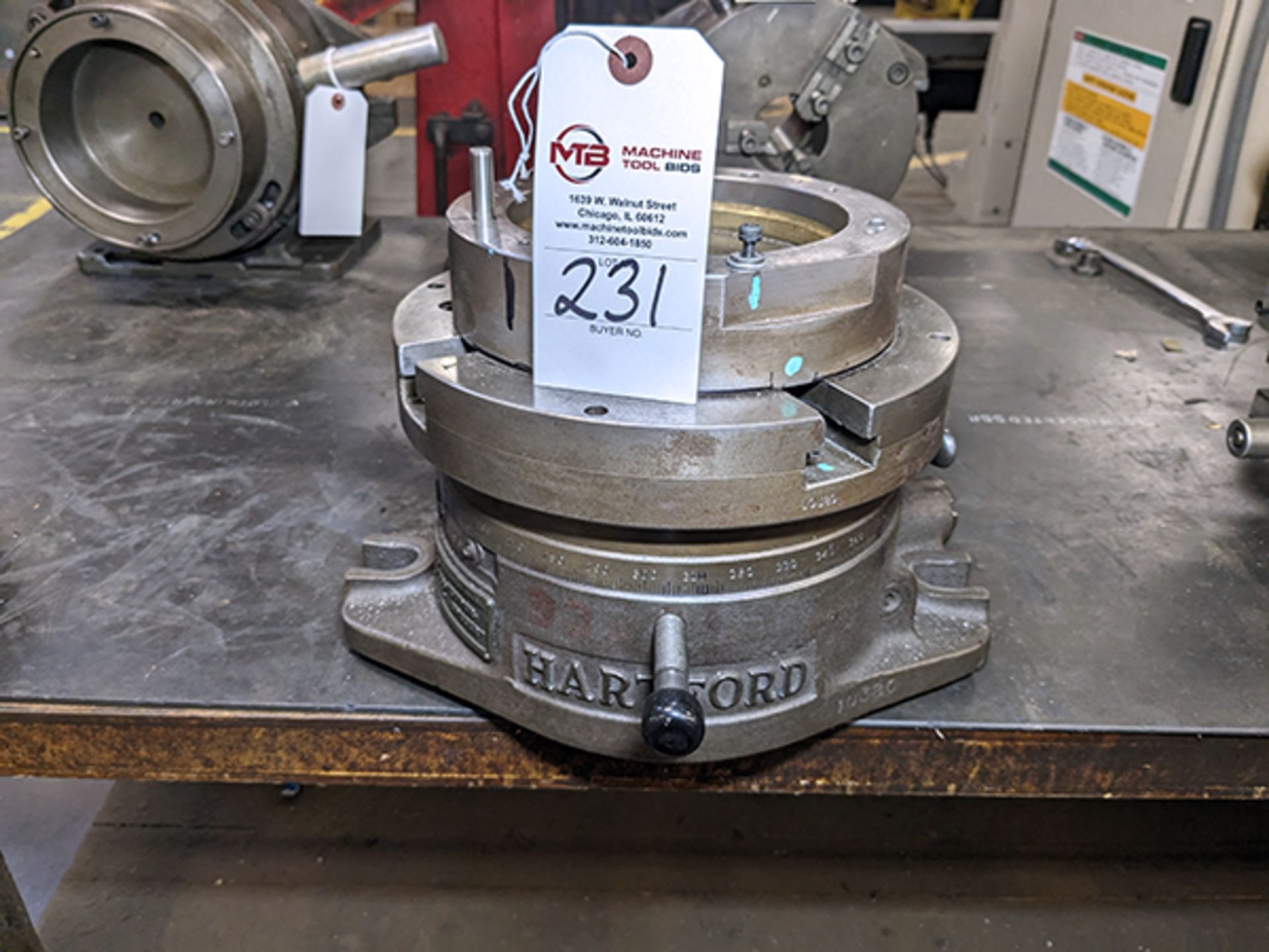 Hartford Super Spacer 10" Indexing Rotary Table