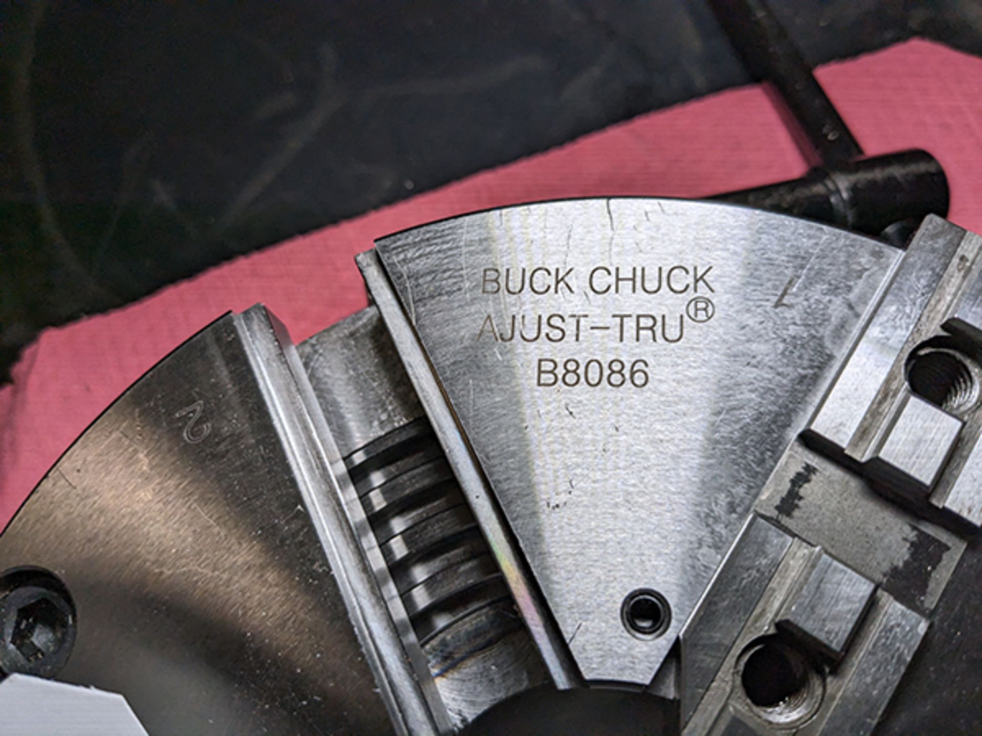 Buck Chuck 8" 6-Jaw Chuck - Image 3 of 3