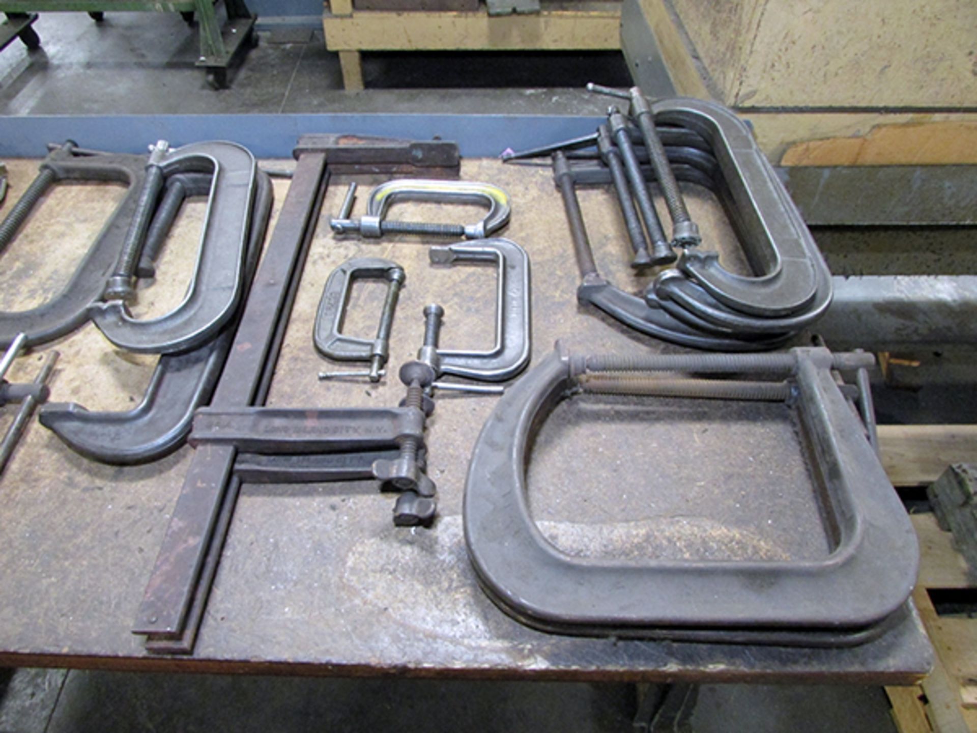 (24) Assorted C-Clamps and Bar Clamps - Image 2 of 3