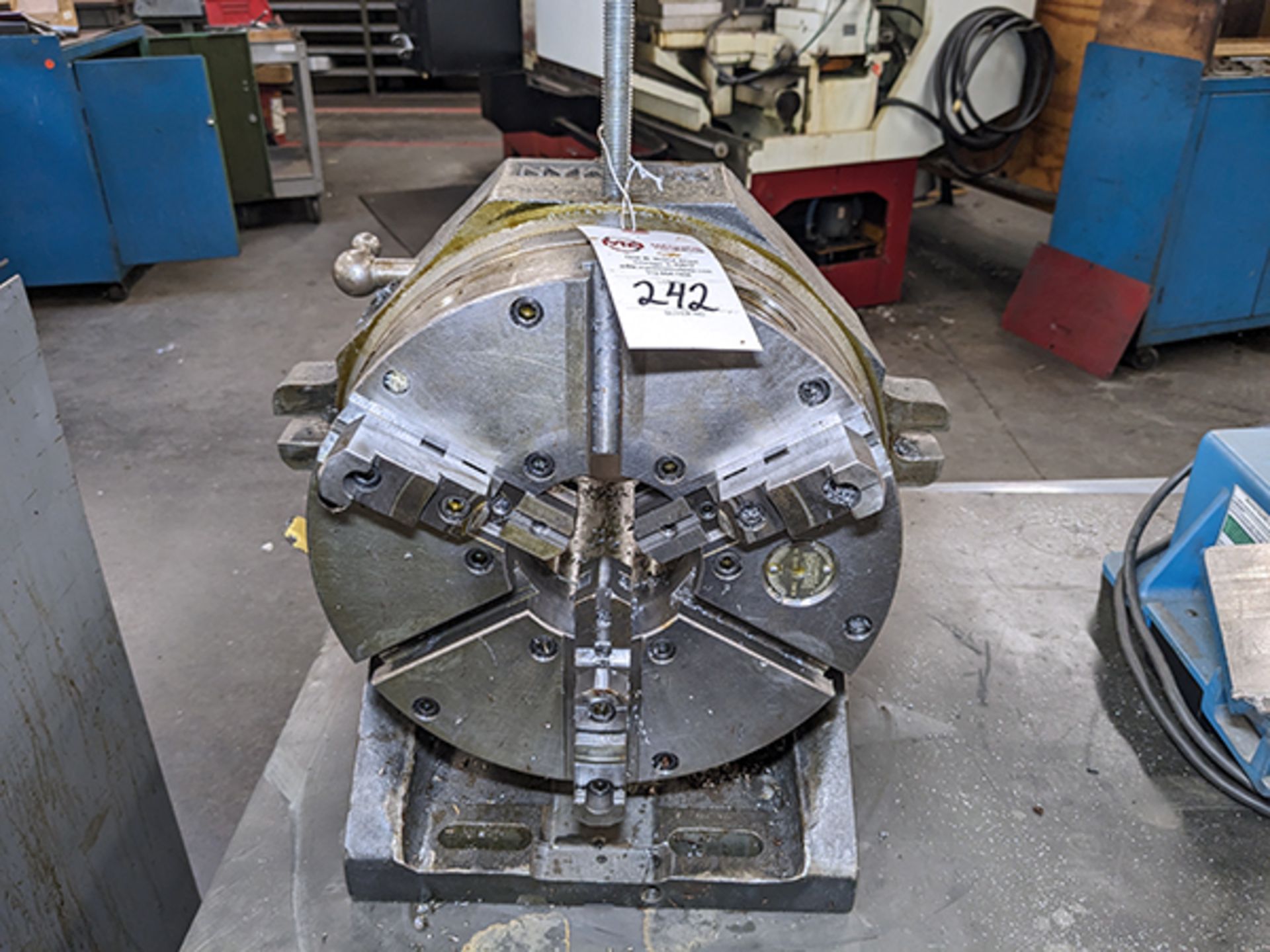 Cushman 12" 3-Jaw Rotary Indexing Table