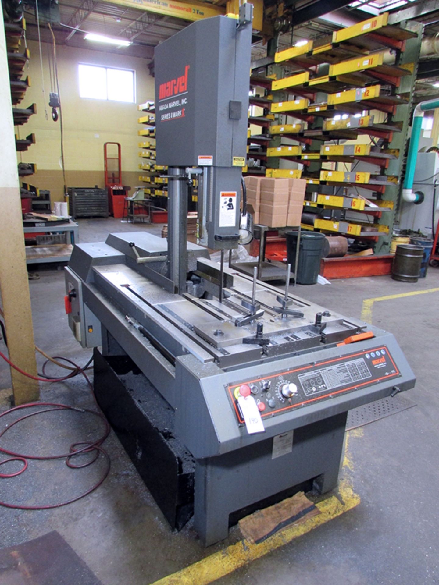 2020 Amada Marvel Series 8 Mark II-V Automatic Vertical Bandsaw.