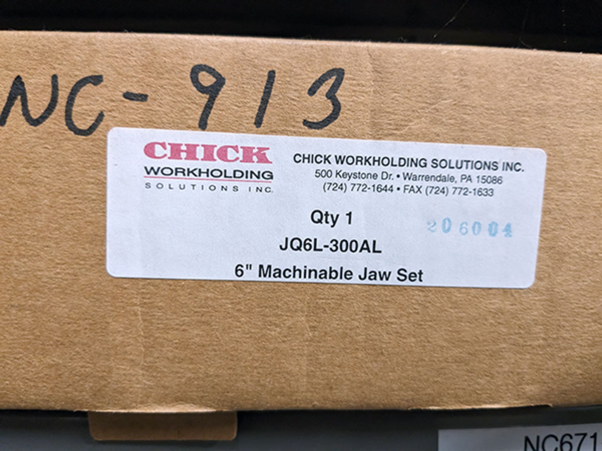 Assorted Chick Vise Jaws and Chuck Jaws - Image 12 of 13