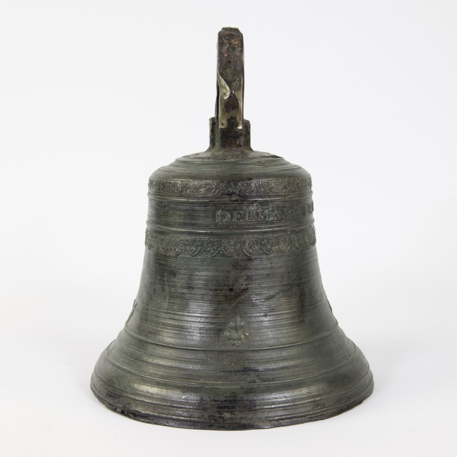 Bronze bell (without clapper) 1826 Delmas Frères à Paris - Image 4 of 5