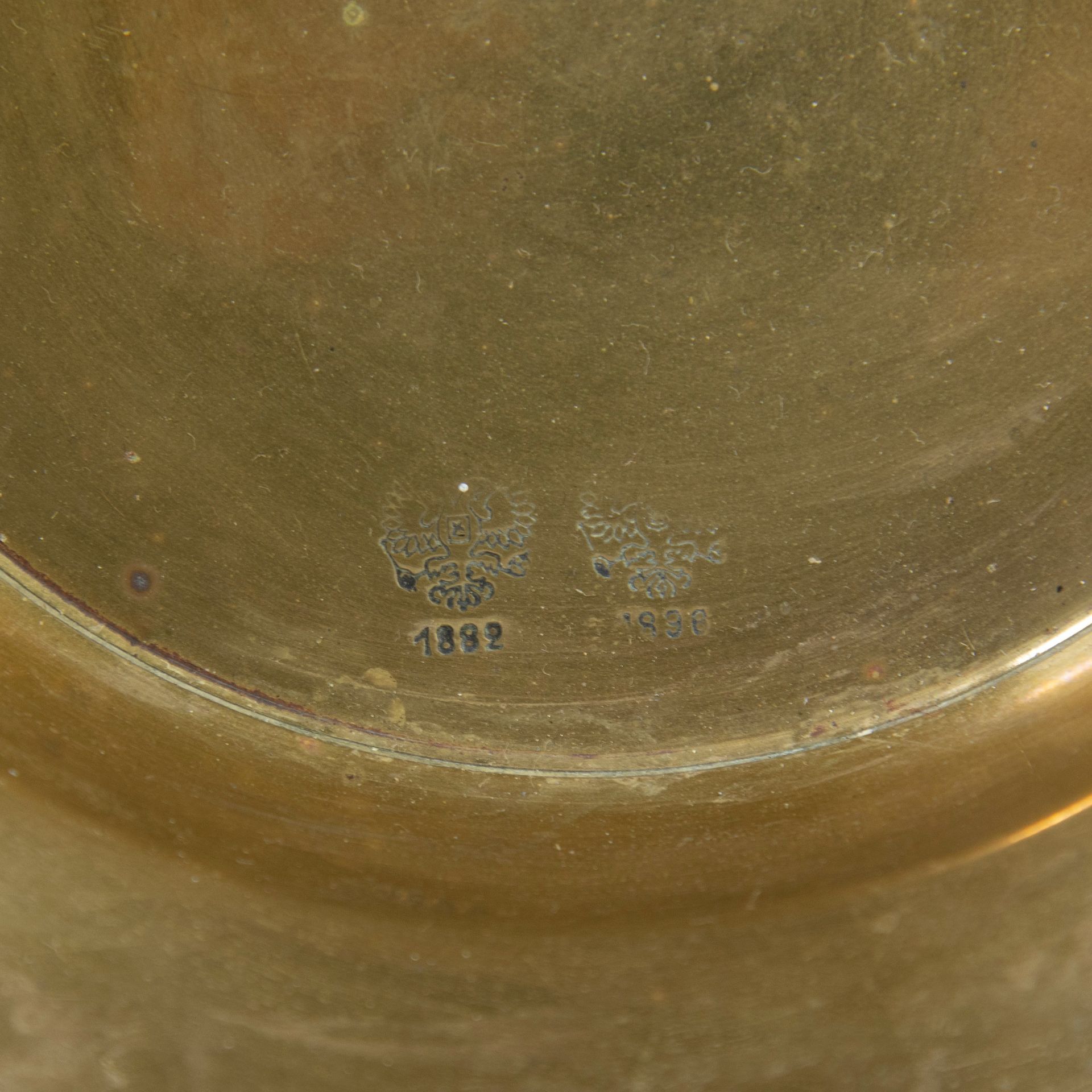 2 Russian copper candlesticks (1852), marked Tula Importal Russian manufacturing - Bild 2 aus 4