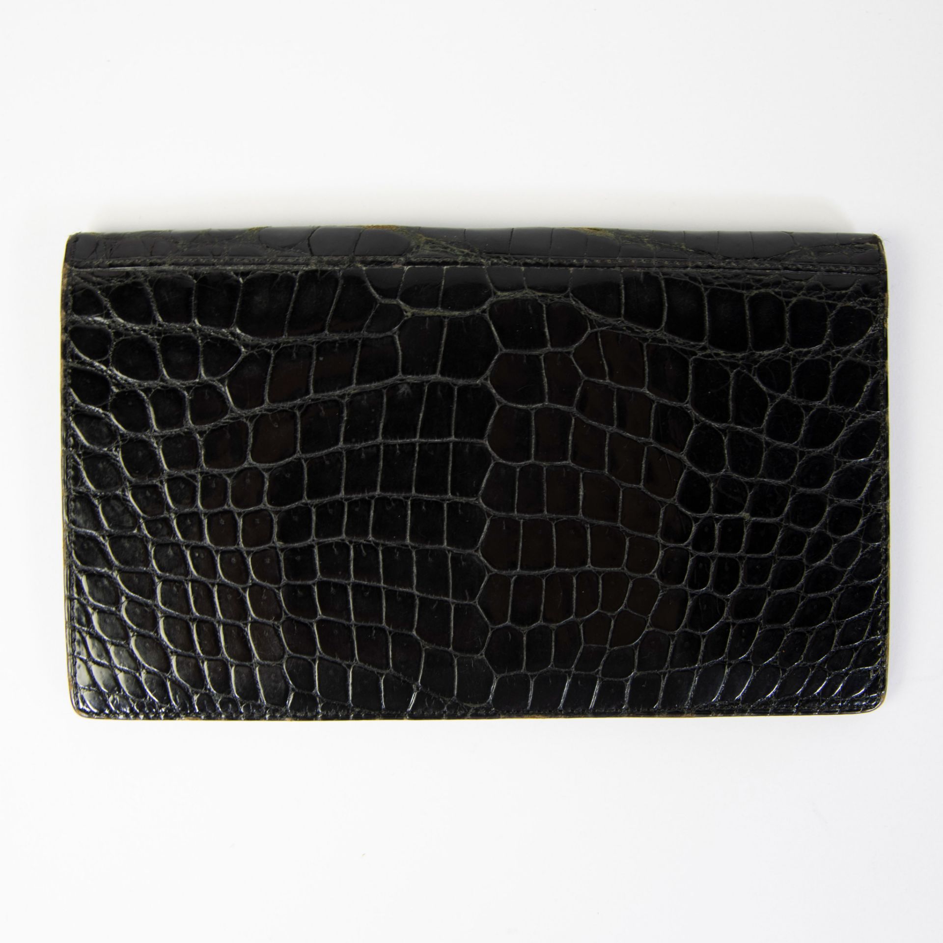 Delvaux pochette in croco - Image 2 of 4