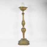 Early 18th century candlestick, Liège