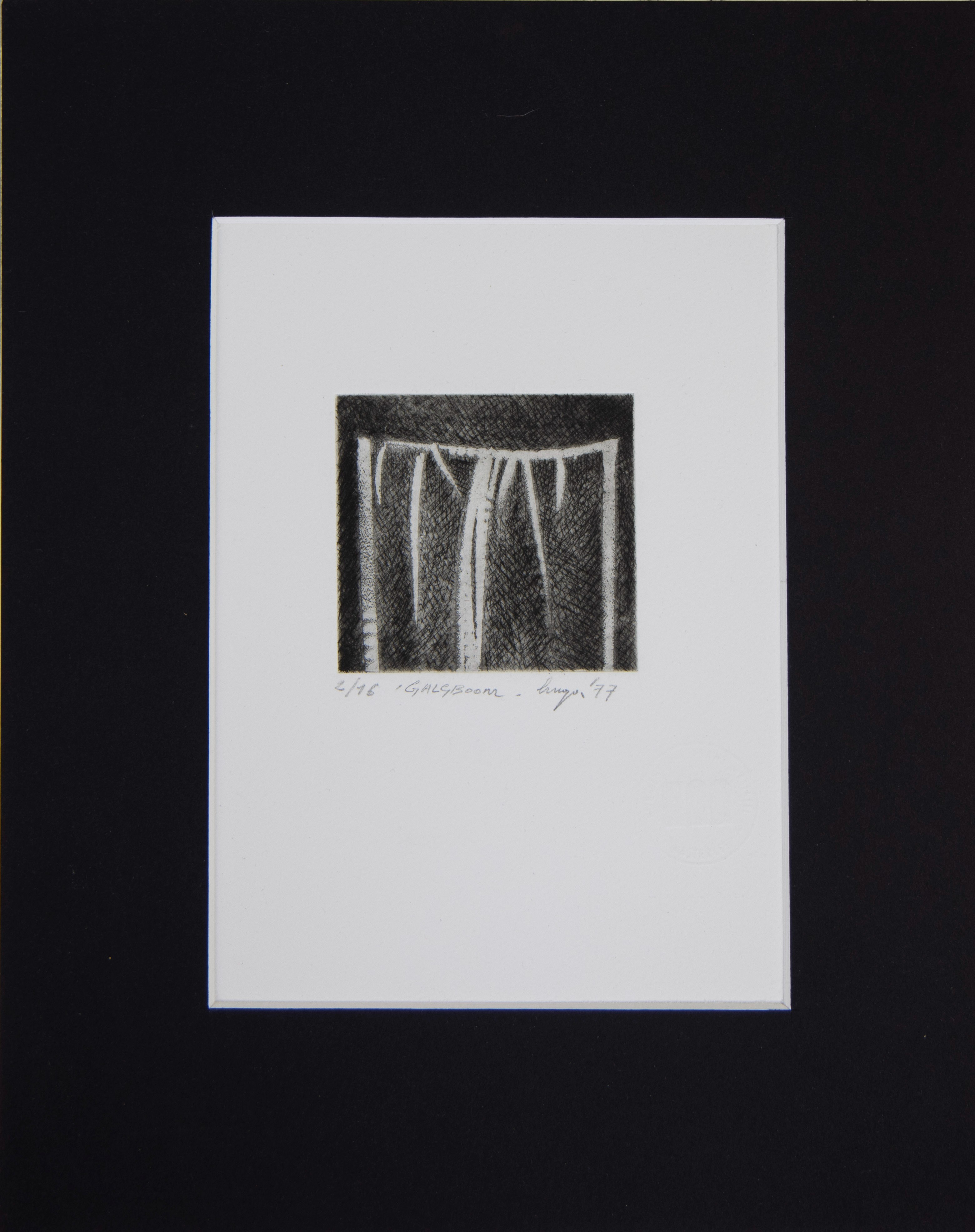 Hugo DE CLERCQ (1930-1996), collection of 3 lithographs titled Hangboom, Galgboom and Untitled. Numb - Image 7 of 11