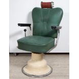 Vintage barber chair from the 1970s