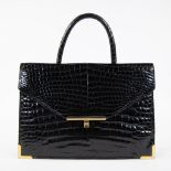 Vintage Delvaux handbag in crocodile