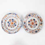 Lot 2 Chinese Imari plates 18th century