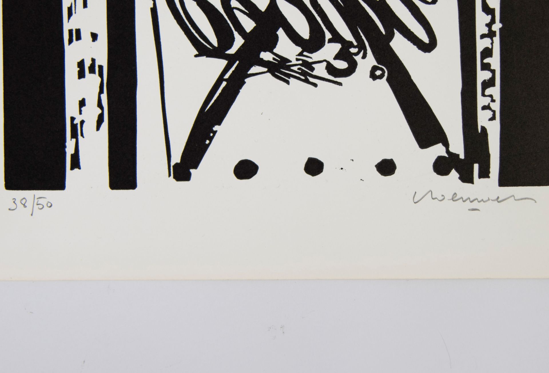 Collection of lithographs P. Jannin, Alizé and De ces deux rochers, signed and numbered in pencil en - Bild 5 aus 6