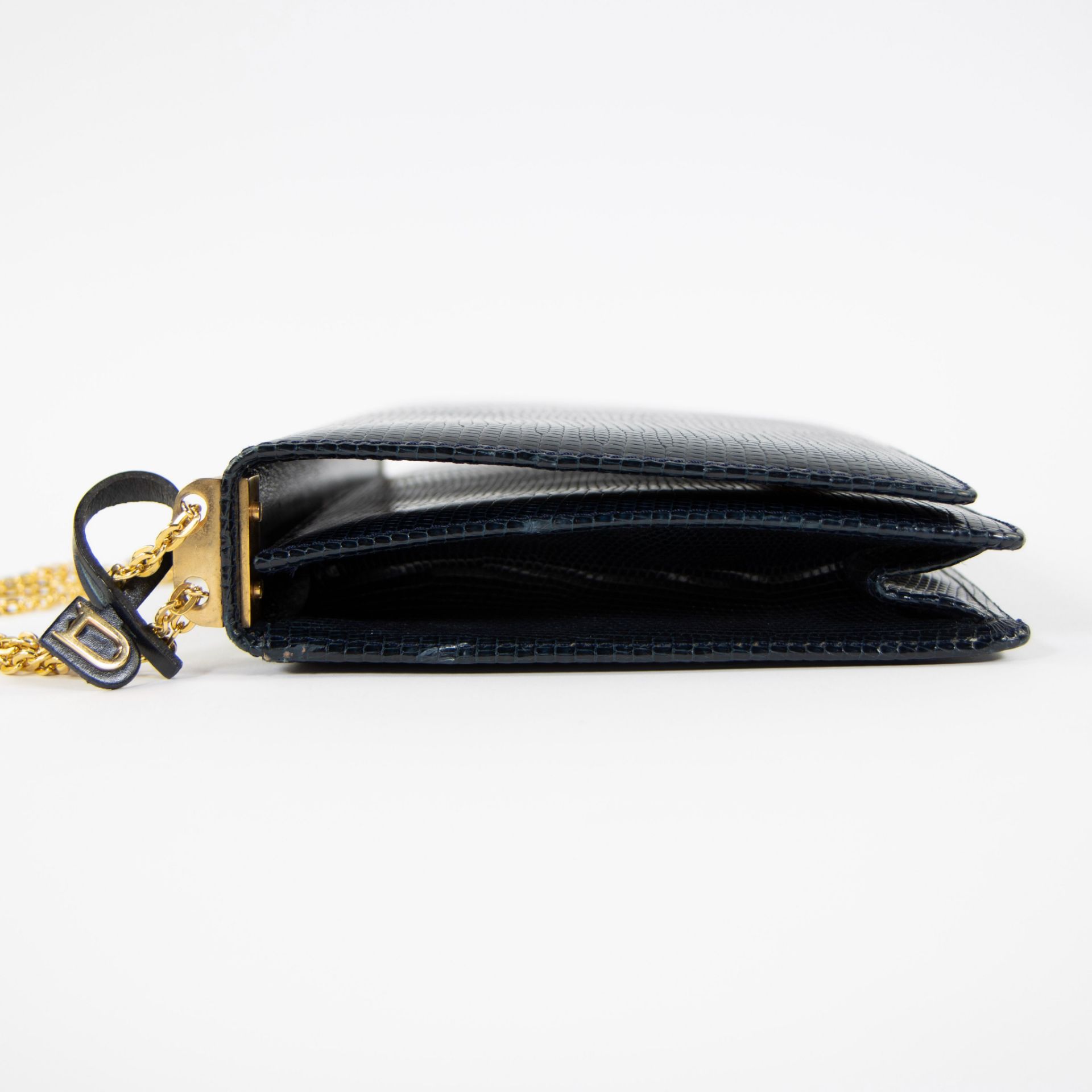 Vintage Delvaux handbag in crocodile - Image 5 of 6