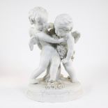 19th century sculpture in biscuit after Etienne Maurice Falconet (1716-1791)