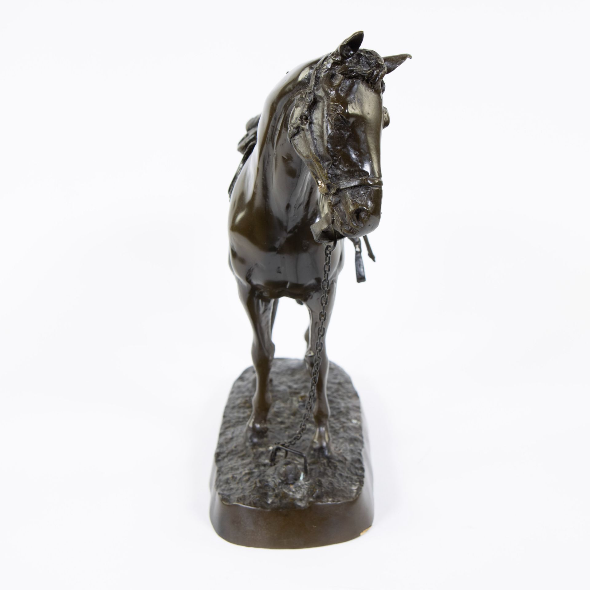 Brown patinated bronze horse attributed Rudolf Kaesbach (1873-1955) - Image 2 of 4